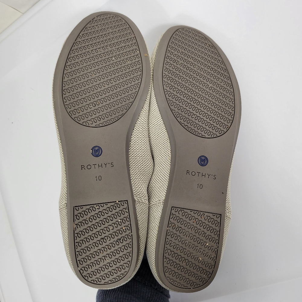Rothy's round toe birdseye flats - Picture 5 of 7